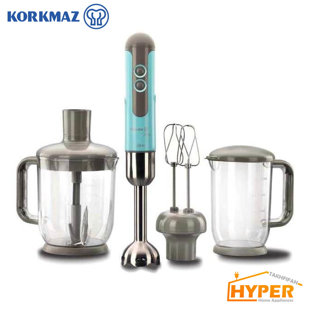 همزن کرکماز مدل میا مگا A447 صورتی، بنفش، فیروزه ای، قرمز