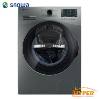 ماشین لباسشویی اسنوا SWM-84608 نقره ای 8 کیلویی