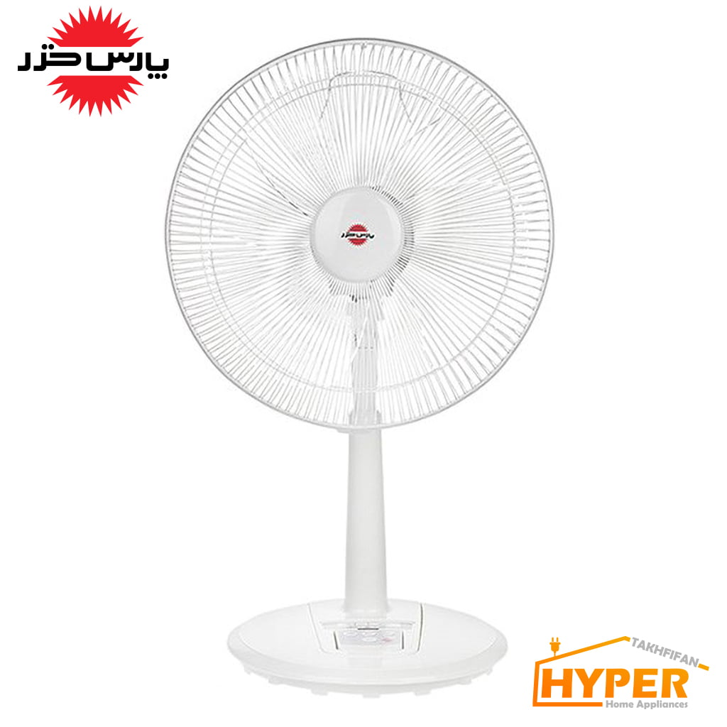 پنکه 3 پره رومیزی پارس خزر ES8010W