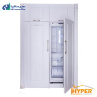 یخچال فریزر دوقلو هیمالیا کابینتی توکار سفید