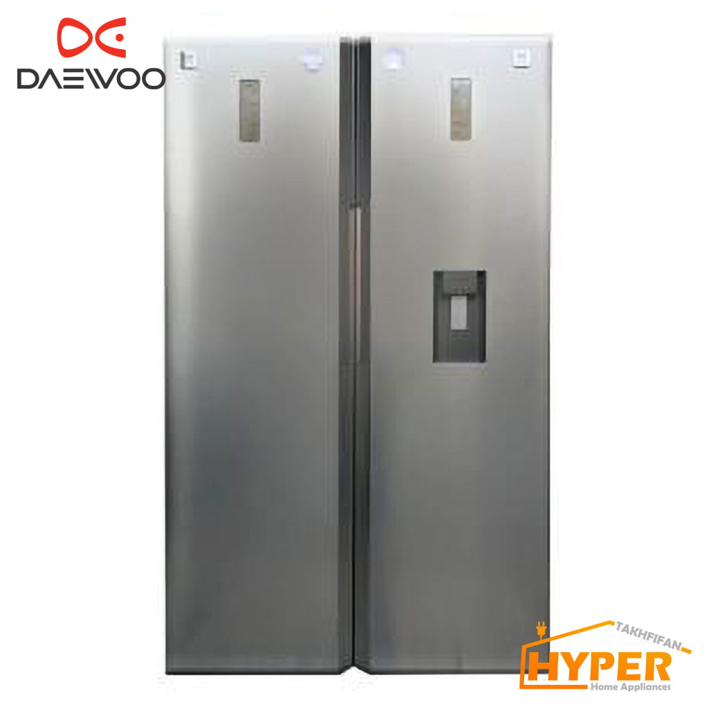 یخچال فریزر دوقلو دوو D2LR-0020SS D2LF-0020SS استیل