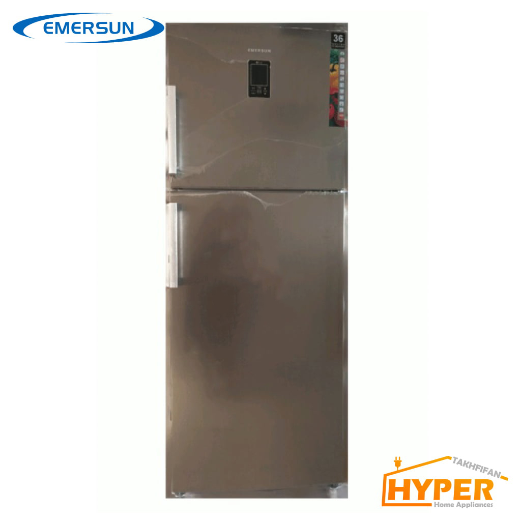 یخچال فریزر ۱۸ فوت گلد فلت امرسان TFN18D طوسی