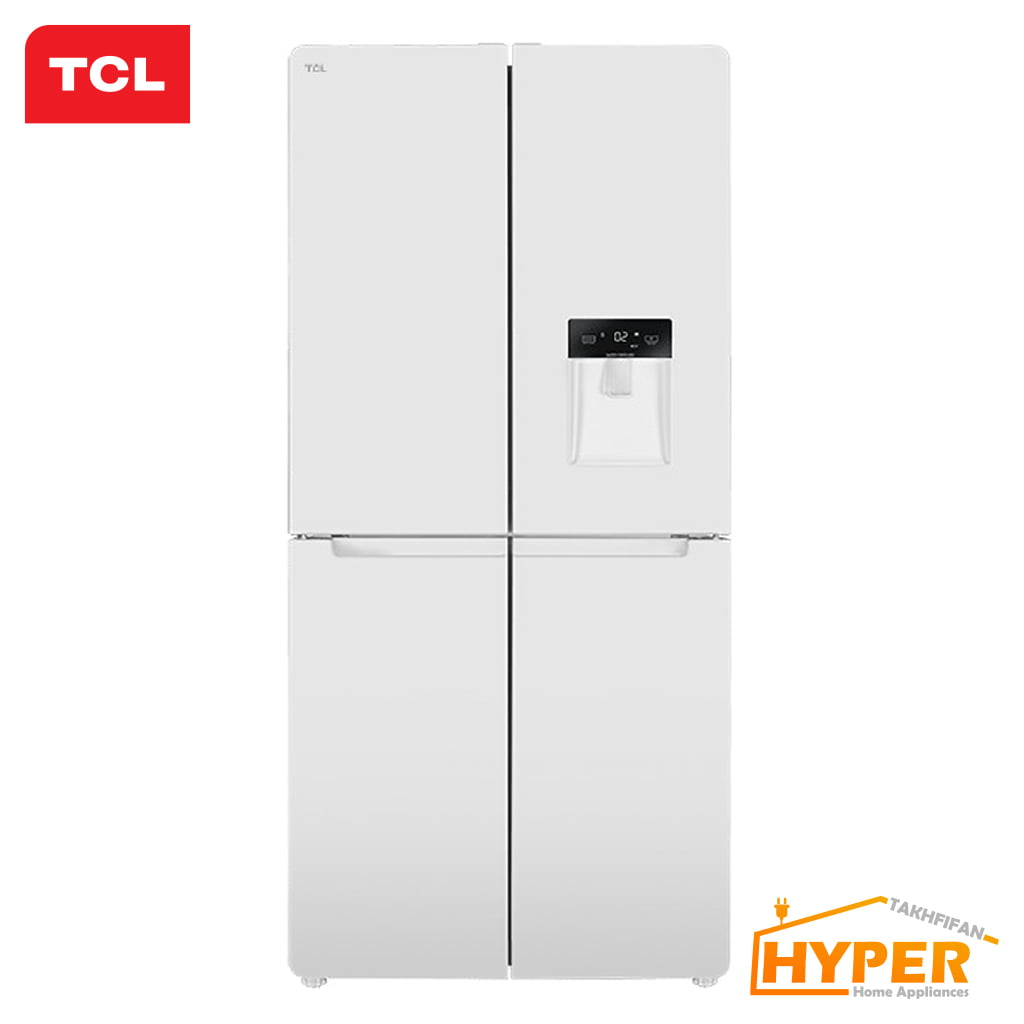 یخچال فریزر ساید بای ساید تی سی ال F540 AWD سفید