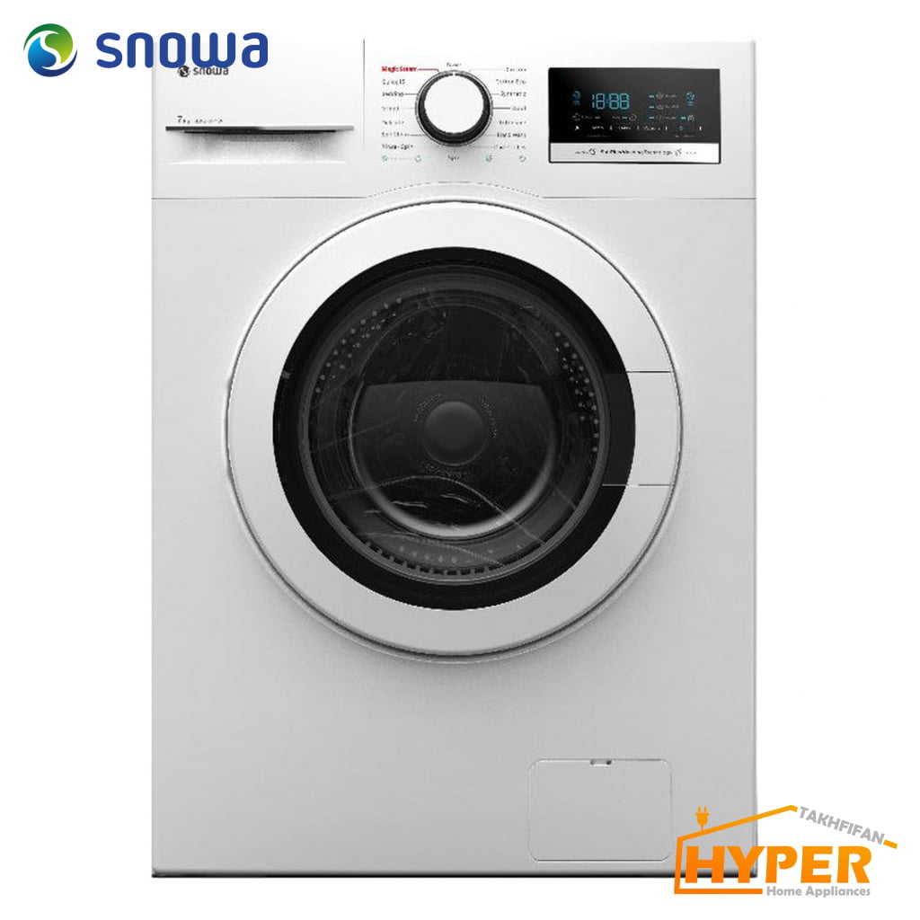 ماشین لباسشویی اسنوا SWM-71120 سفید 7 کیلویی