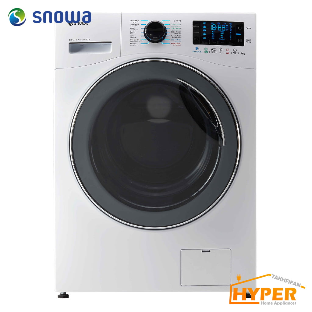 ماشین لباسشویی اسنوا SWM-94536 سفید 9 کیلویی