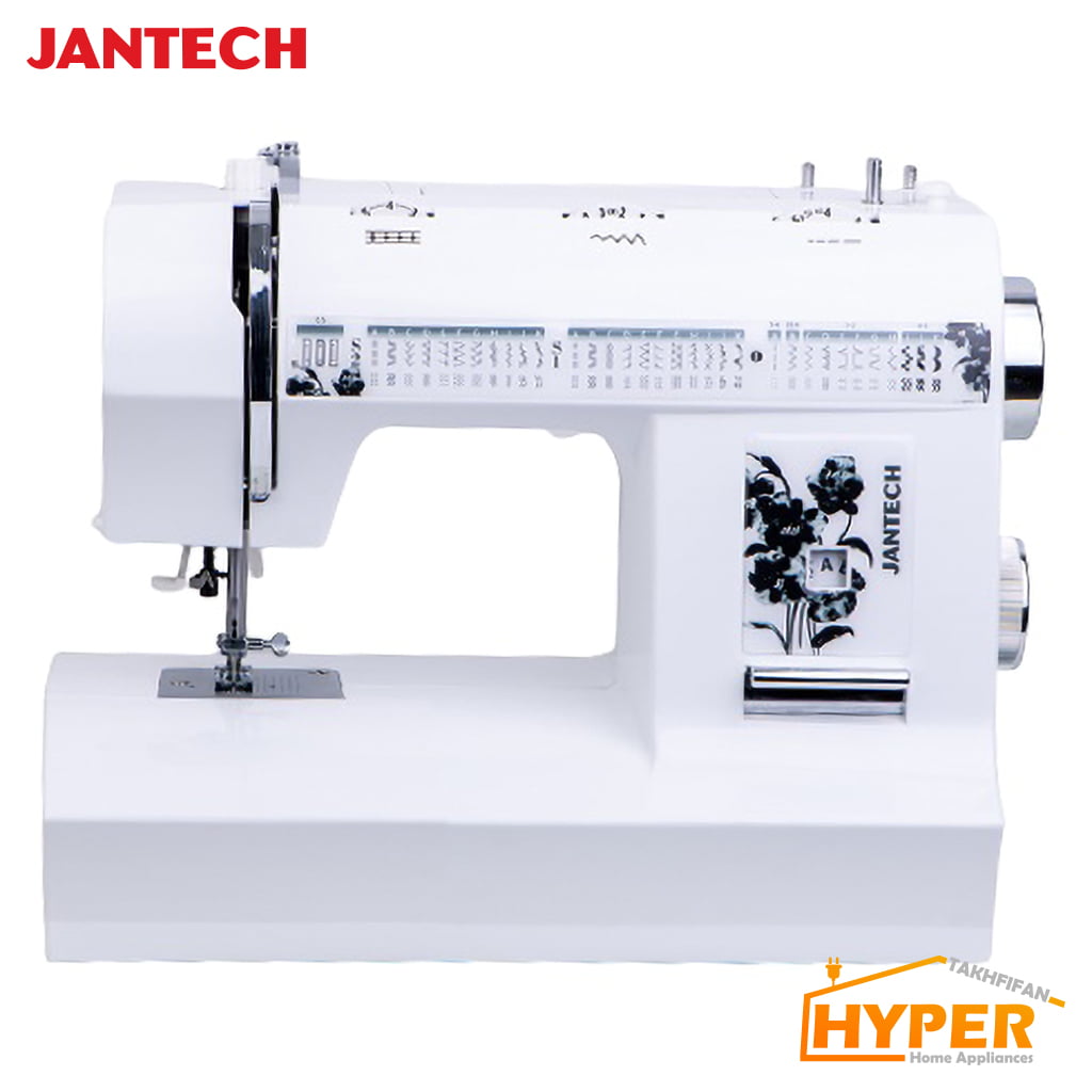 چرخ خیاطی جانتک SP670 سیلور