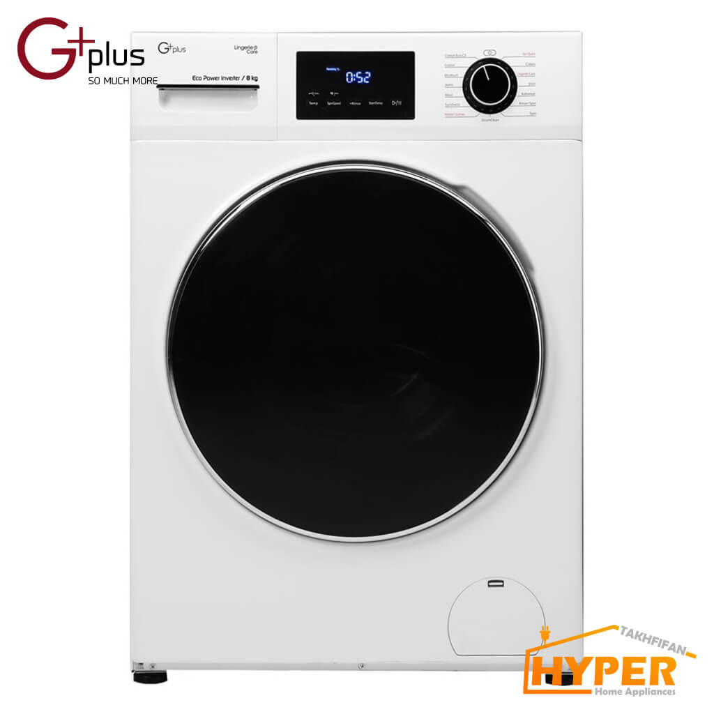 ماشین لباسشویی جی پلاس GWM-K8340W