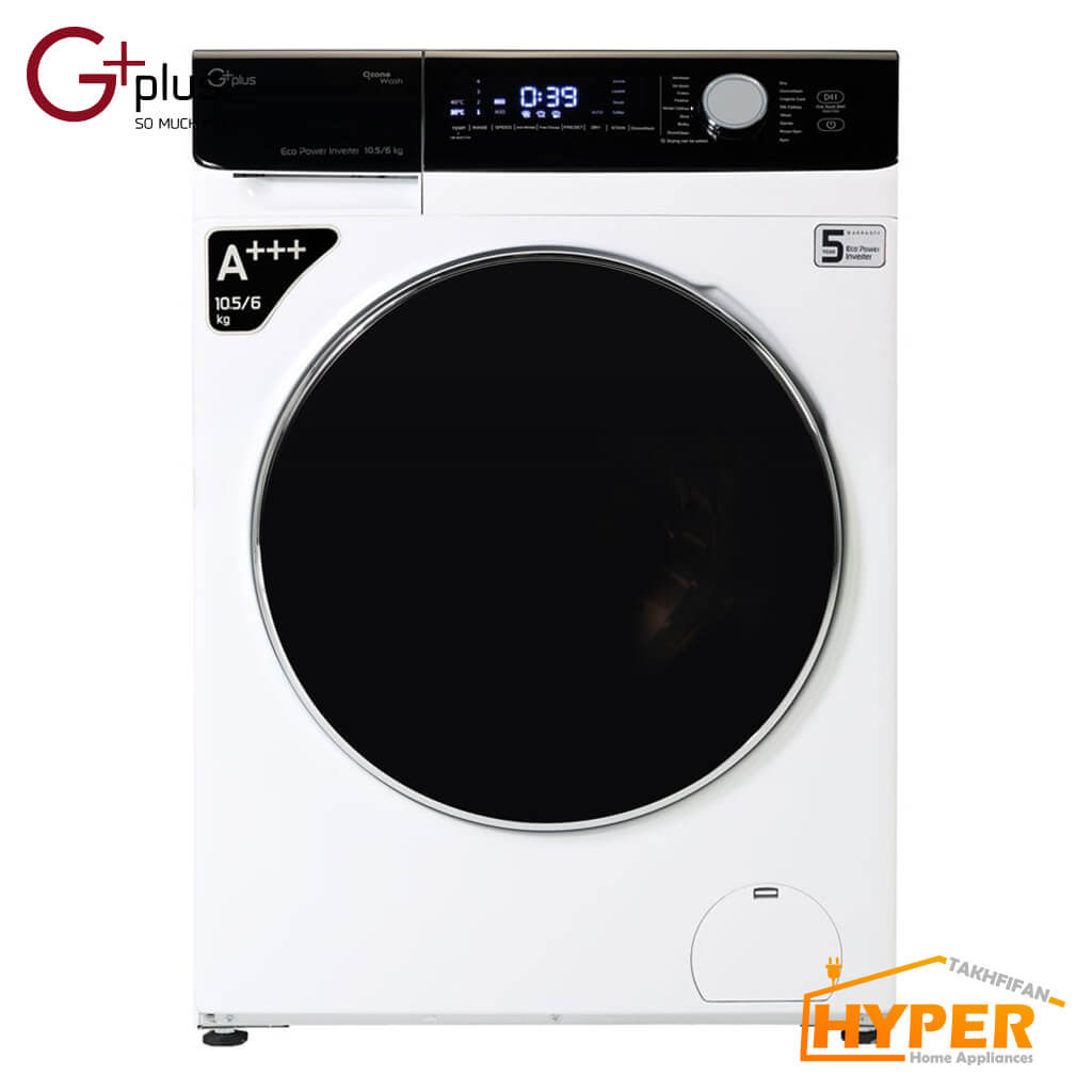 ماشین لباسشویی جی پلاس GWM-KD1059W