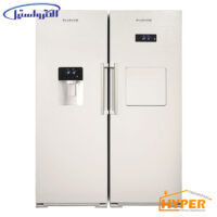 یخچال فریزر دوقلو الکترواستیل ES23 سری یونیک سفید