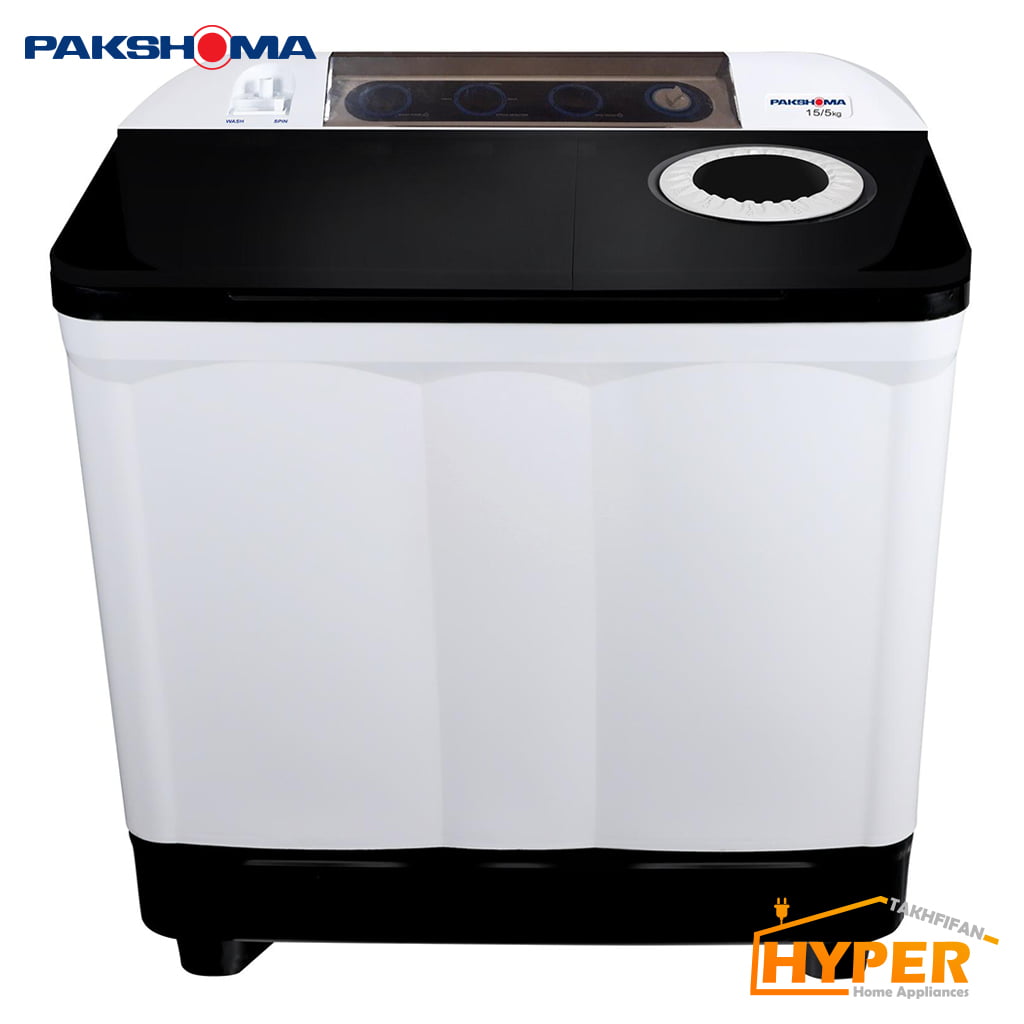 ملشین لباسشویی دوقلو پاکشوما Pakshoma PWK - 1575 AJ