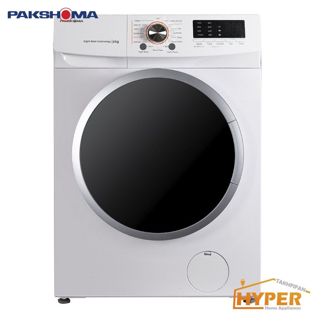 ماشین لباسشویی پاکشوما UWF-10600 WT