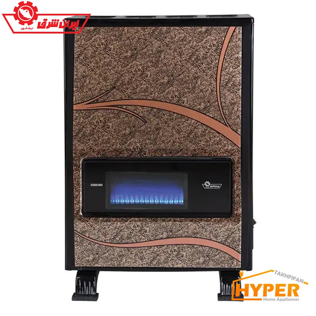 بخاری گازی ایران شرق A60-AR آذرین طرح آریا