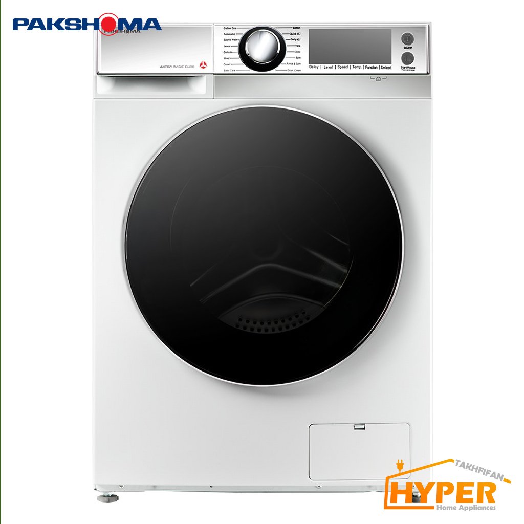 ماشین لباسشویی پاکشوما BWF-40118 WT