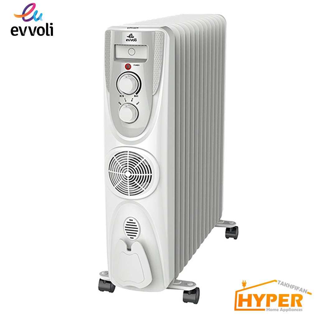 شوفاژ برقی 13 پره ایوولی EVOH-13FW