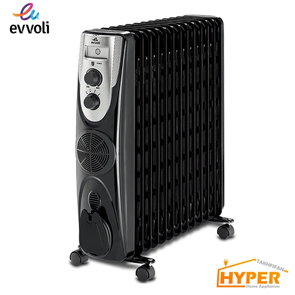 شوفاژ برقی 15 پره ایوولی EVOH-15FB