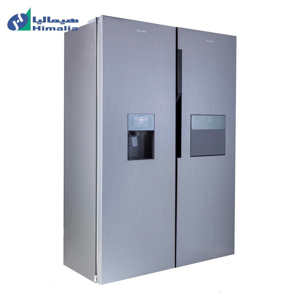 یخچال فریزر دوقلو هیمالیا آلفا پلاس استیل