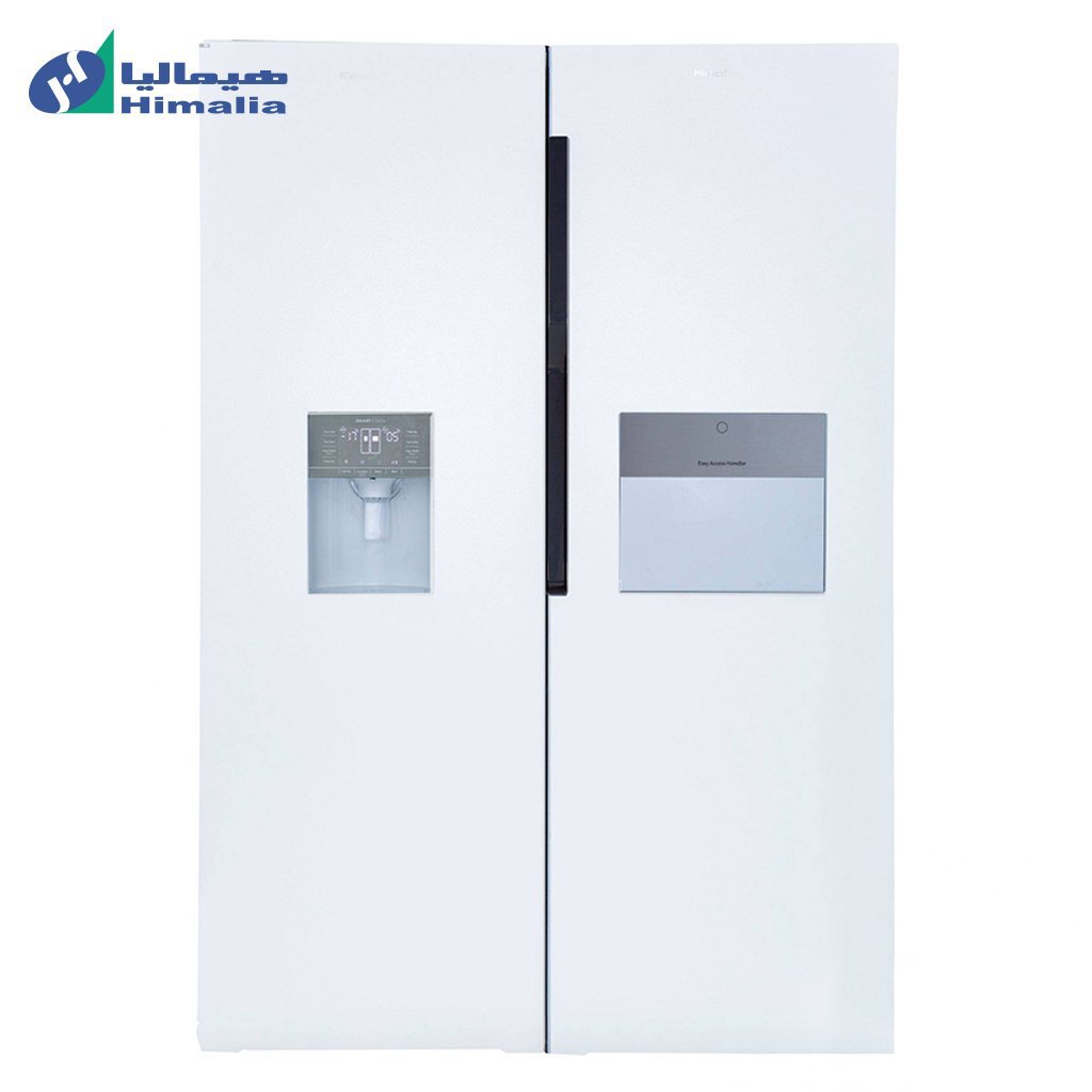 یخچال فریزر دوقلو هیمالیا آلفا پلاس سفید ساده