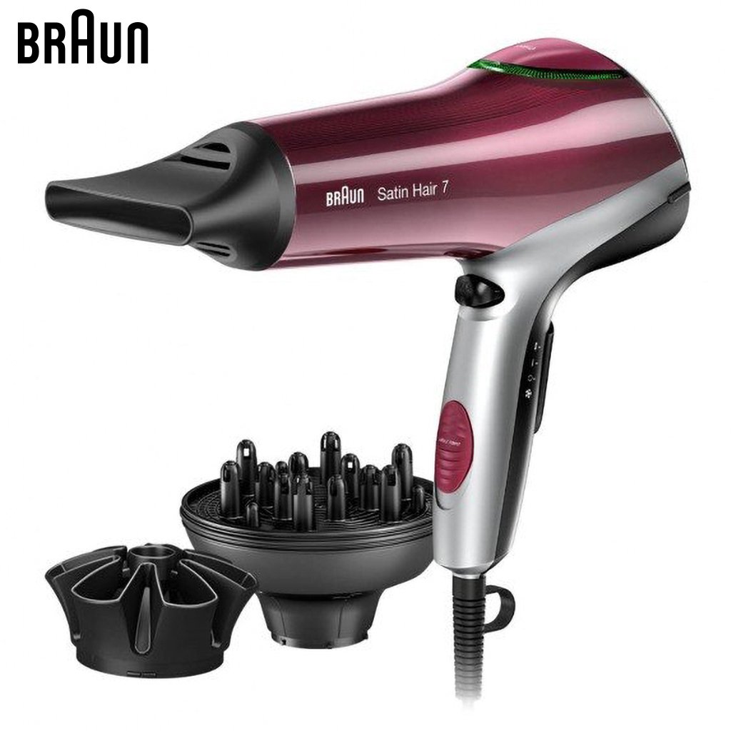 سشوار براون HD770 Satin Hair 7 قرمز 2200 وات