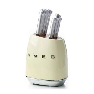 ست چاقو اسمگ 7 پارچه کرم مدل KBSF01CR