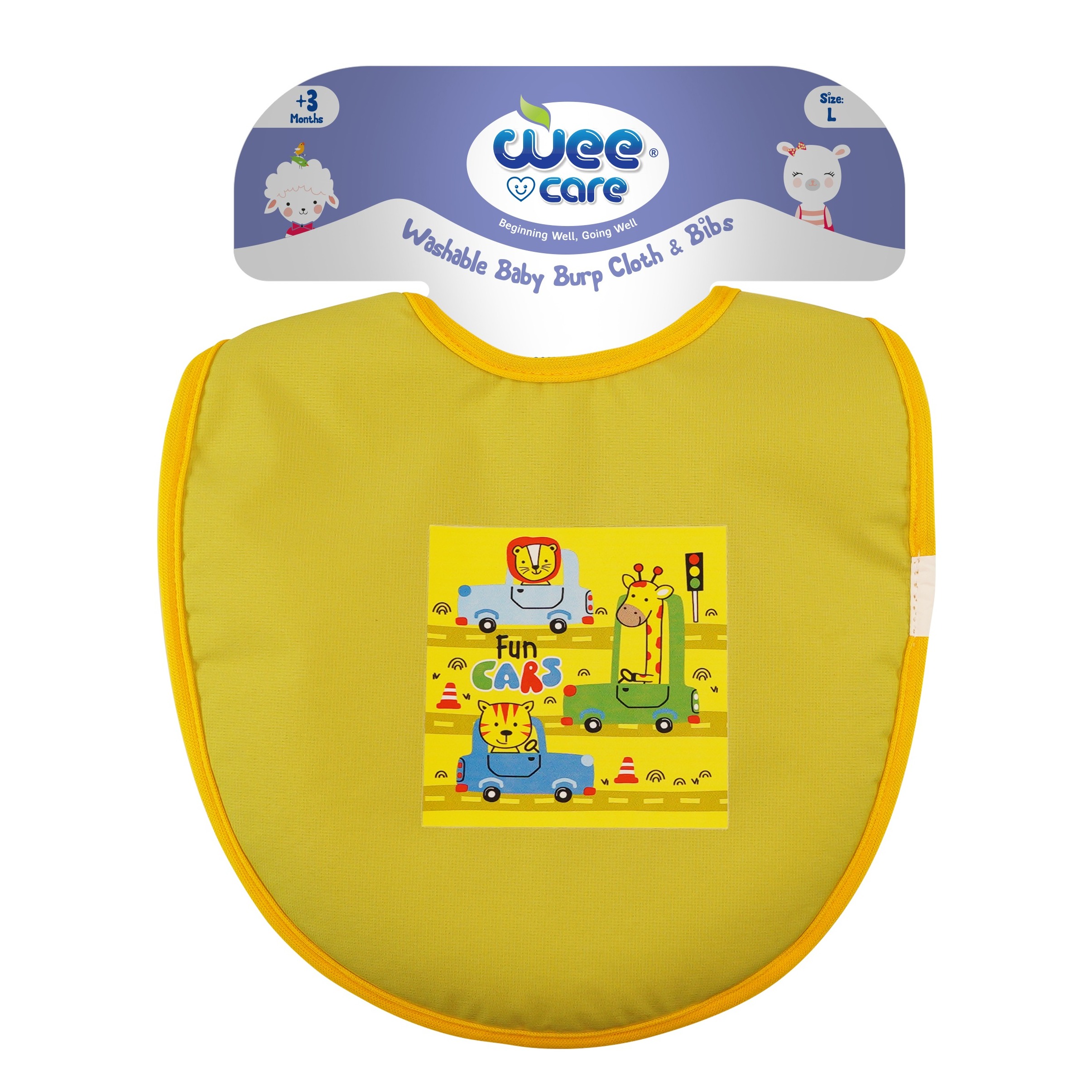 پیش بند نوزادی وی کر مدل Fun Cars