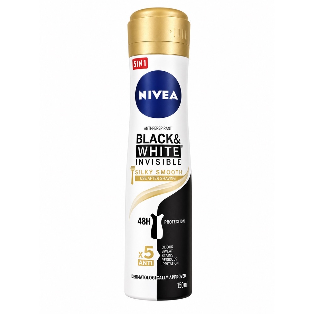 اسپری ضد تعریق نیوآ مدل Silky Smooth حجم 150 میلی‌لیتر