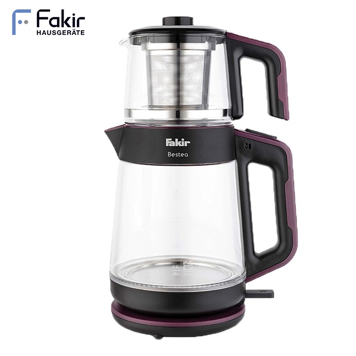 چای ساز فکر BESTEA مشکی بنفش 2 لیتری 1900 وات