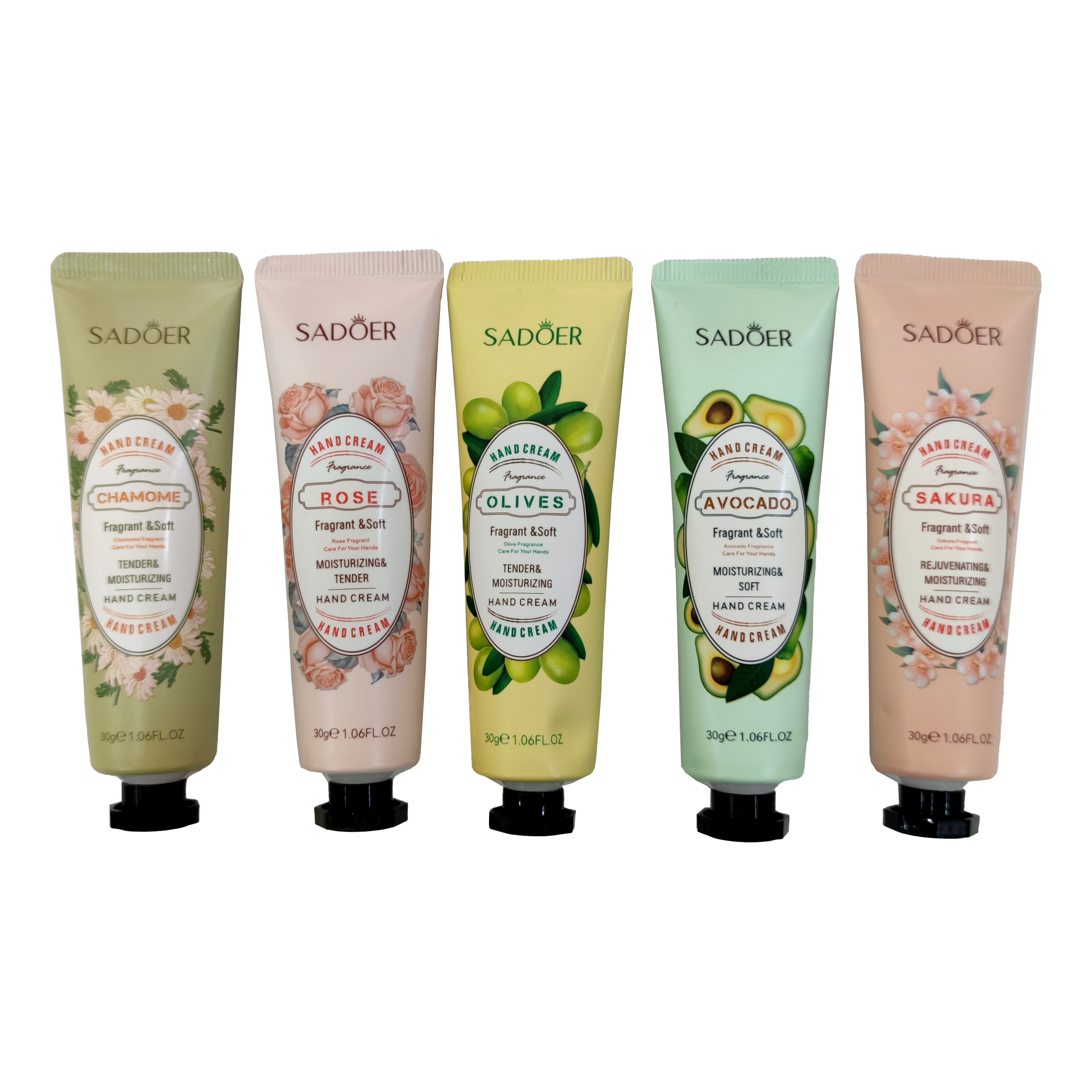 کرم مرطوب کننده سادور مدل FLOWER & FRUIT وزن 30 گرم بسته 5 عددی
