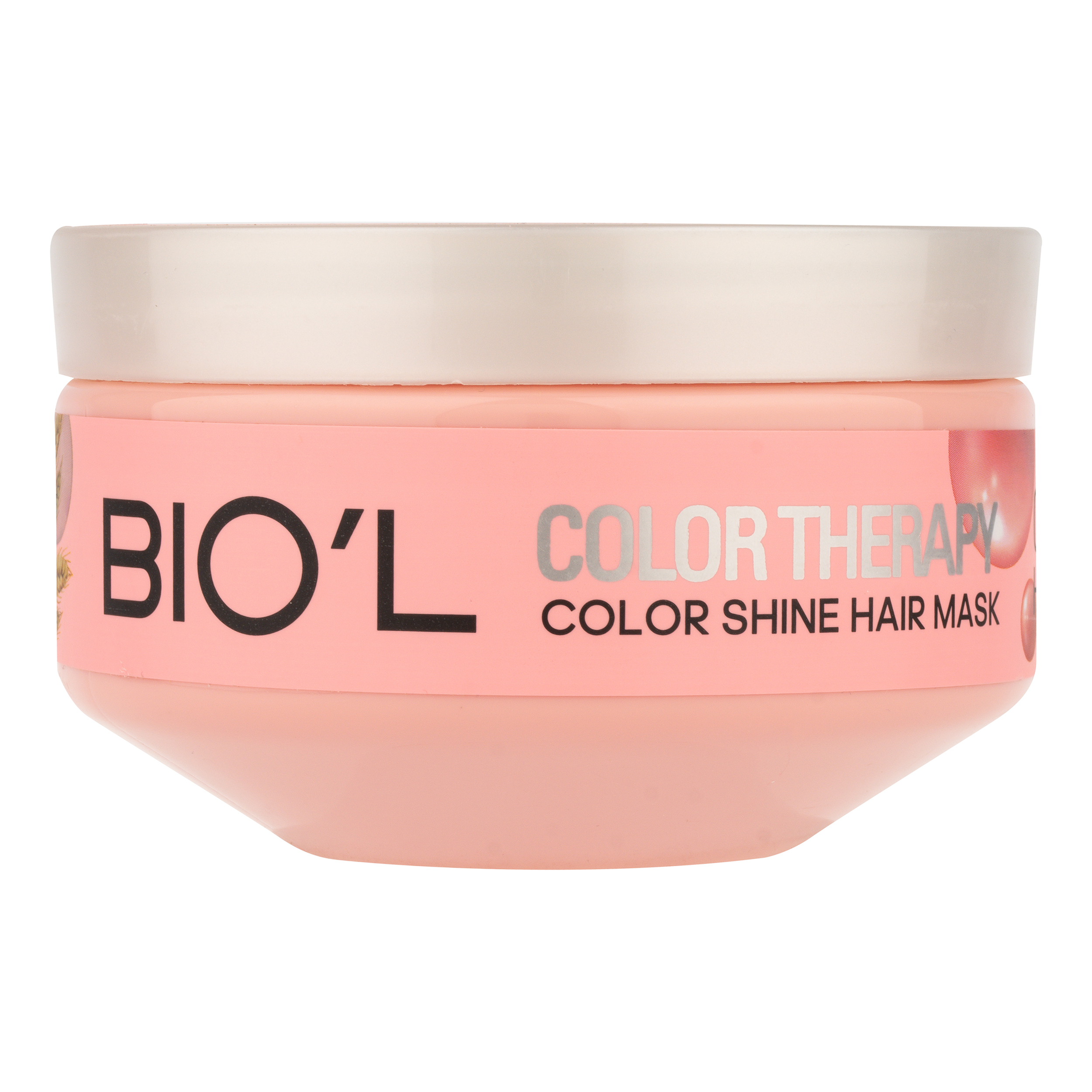ماسک تثبیت کننده رنگ مو بیول مدل COLOR THERAPY مناسب برای موهای رنگ شده حجم 220 میلی لیتر
