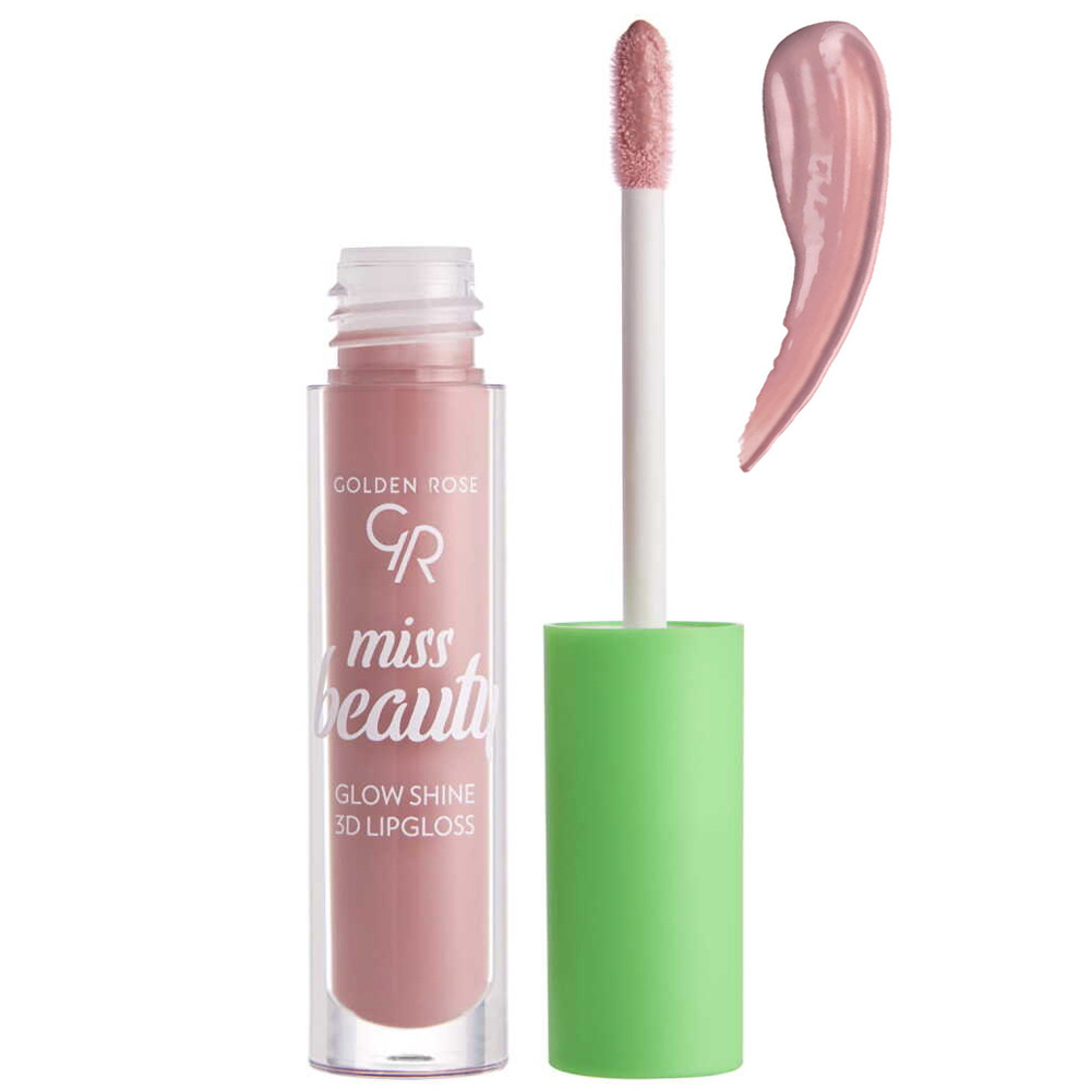 لیپ گلاس گلدن رز مدل GLOW SHINE شماره 02