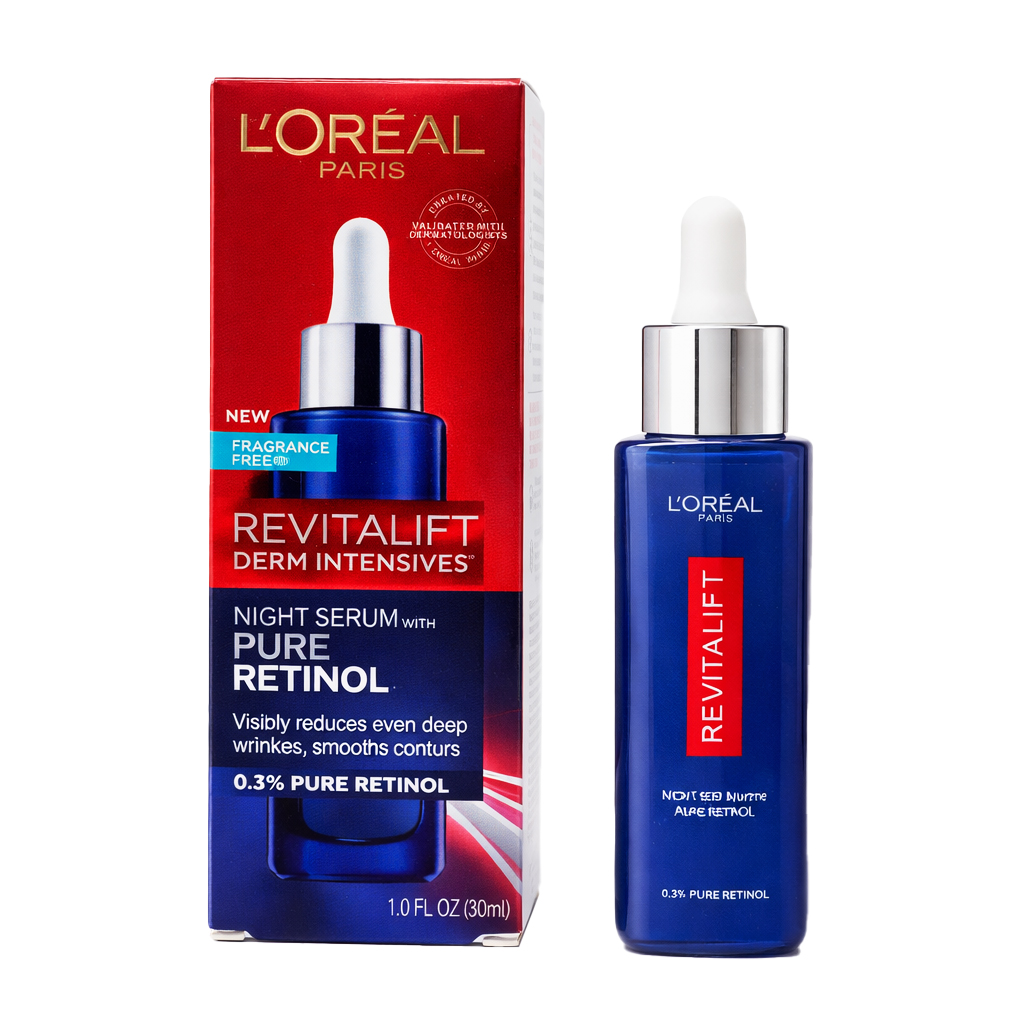 سرم ترمیم‌کننده، بازسازی‌کننده لورآل مدل PURE RETINOL مناسب برای انواع پوست حجم 30 میلی‌لیتر