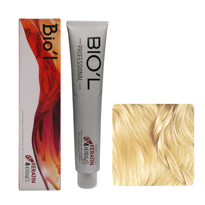 رنگ مو بیول سری BEIGE شماره 10.32 حجم 100 میلی لیتر رنگ بلوند بژ پلاتینه