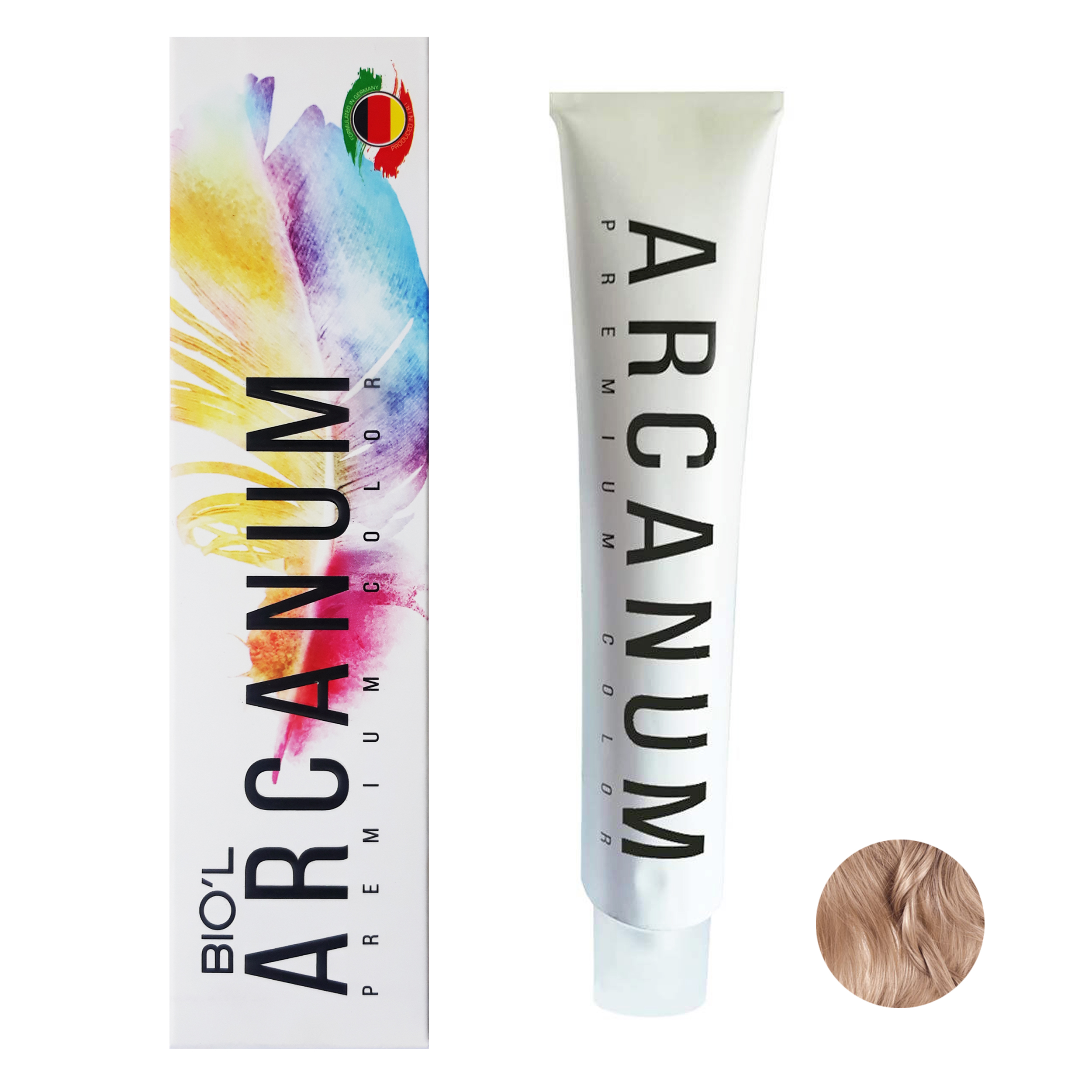 رنگ مو بیول مدل Arcanum شماره 9.21 حجم 120 میلی لیتر رنگ بلوند مرواریدی خیلی روشن