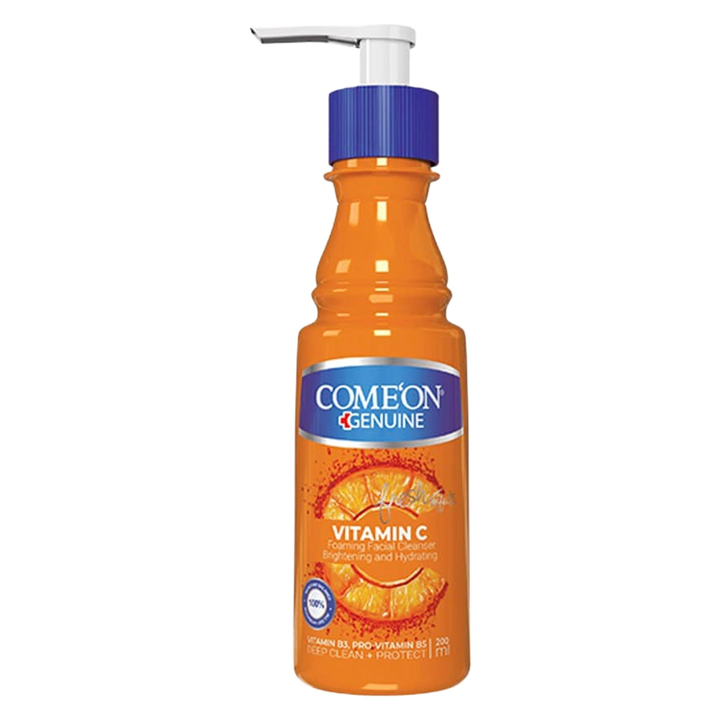 کرم مرطوب کننده کامان مدل Vitamin C حجم 200 میلی لیتر