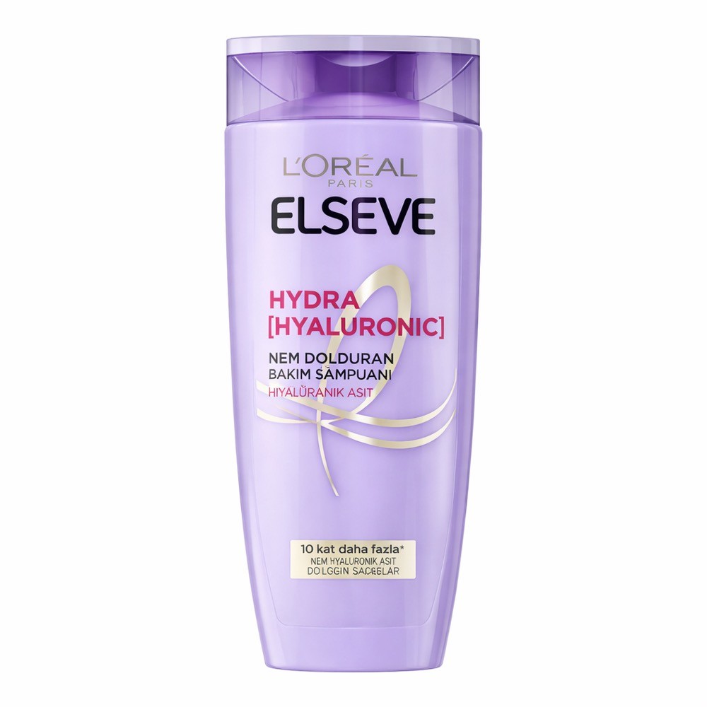 شامپو تقویت کننده مو لورآل مدل Hyaluronic مناسب برای موهای خشک حجم 295 میلی لیتر