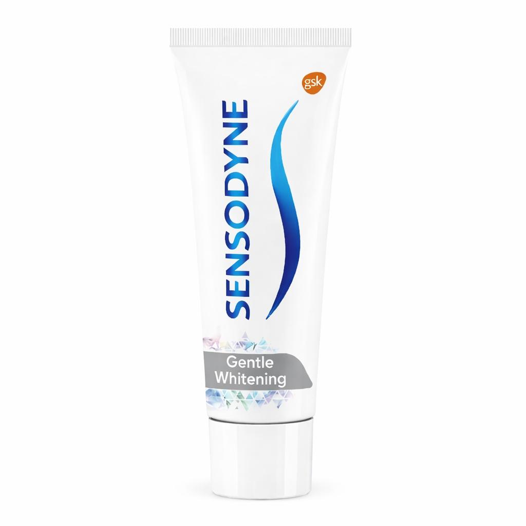خمیر دندان ضد حساسیت سنسوداین مدل Gentle Whitening بدون طعم وزن 100 گرم
