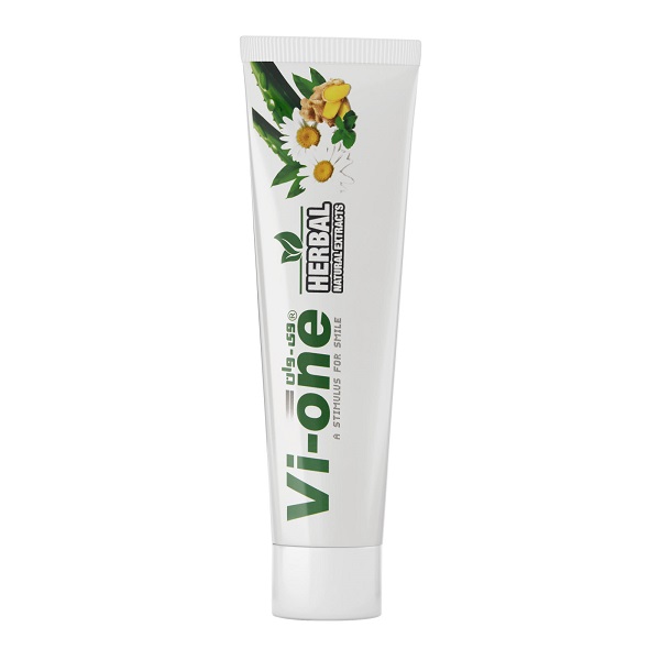 خمیر دندان وی وان مدل Natural Herbal حجم 80 میلی لیتر
