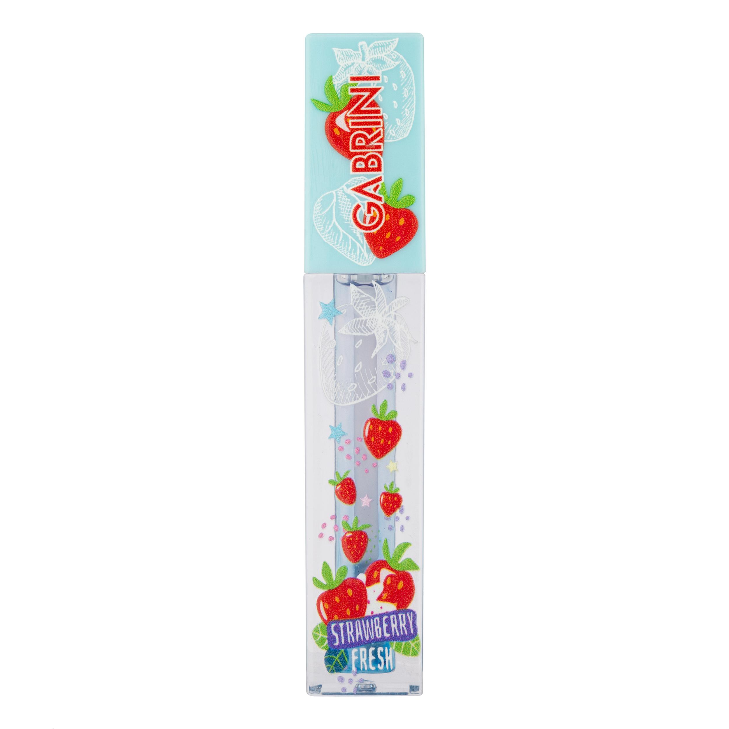 لیپ گلاس کابرینی مدل توت فرنگی شماره Strawberry