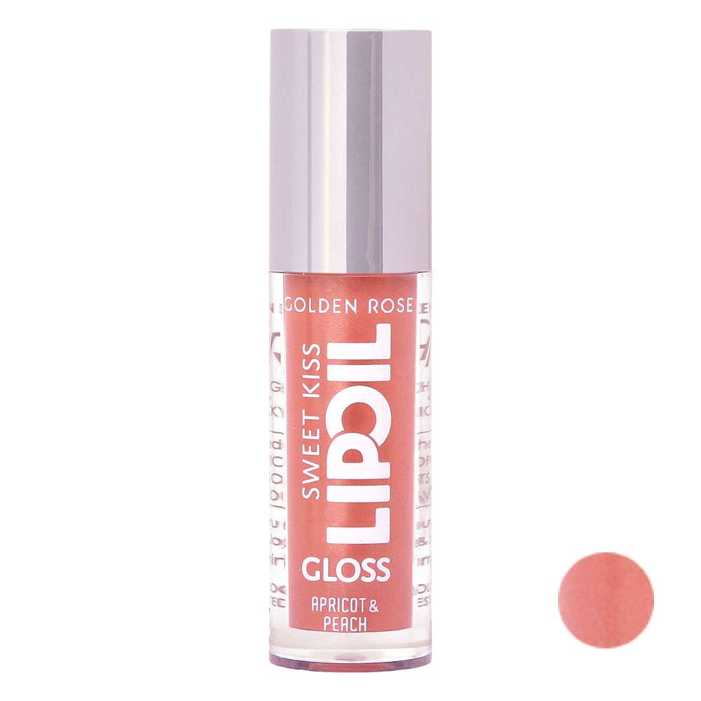 لیپ گلاس گلدن رز مدل Apricot and Peach شماره 02