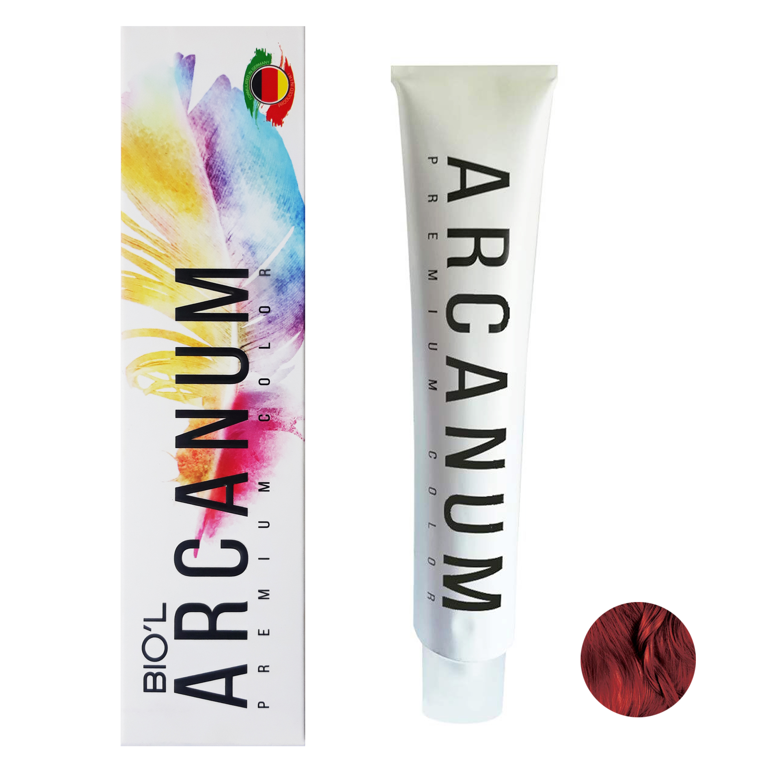 رنگ مو بیول مدل Arcanum شماره 6.59 حجم 120 میلی لیتر رنگ بلوند جگری تیره