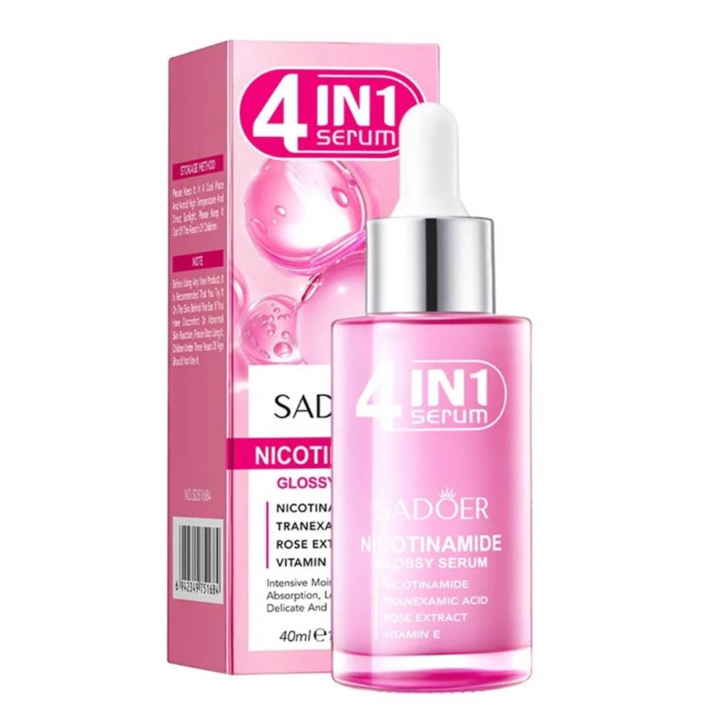 سرم ضدلک سادور مدل Nicotinamide 4 in 1 مناسب برای انواع پوست حجم 40 میلی لیتر