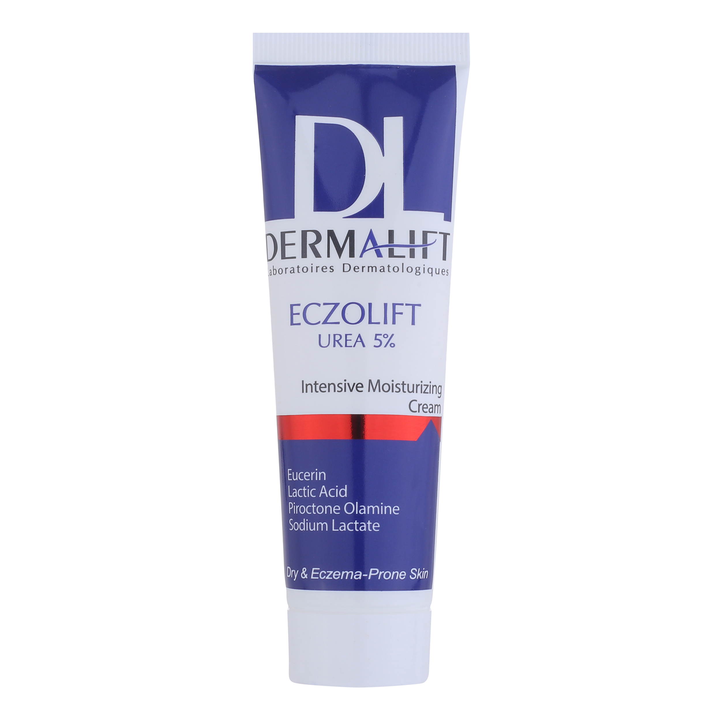 کرم مرطوب کننده صورت درمالیفت مدل ECZOLIFT UREA 5% مناسب پوست‌های خشک حجم 50 میلی لیتر