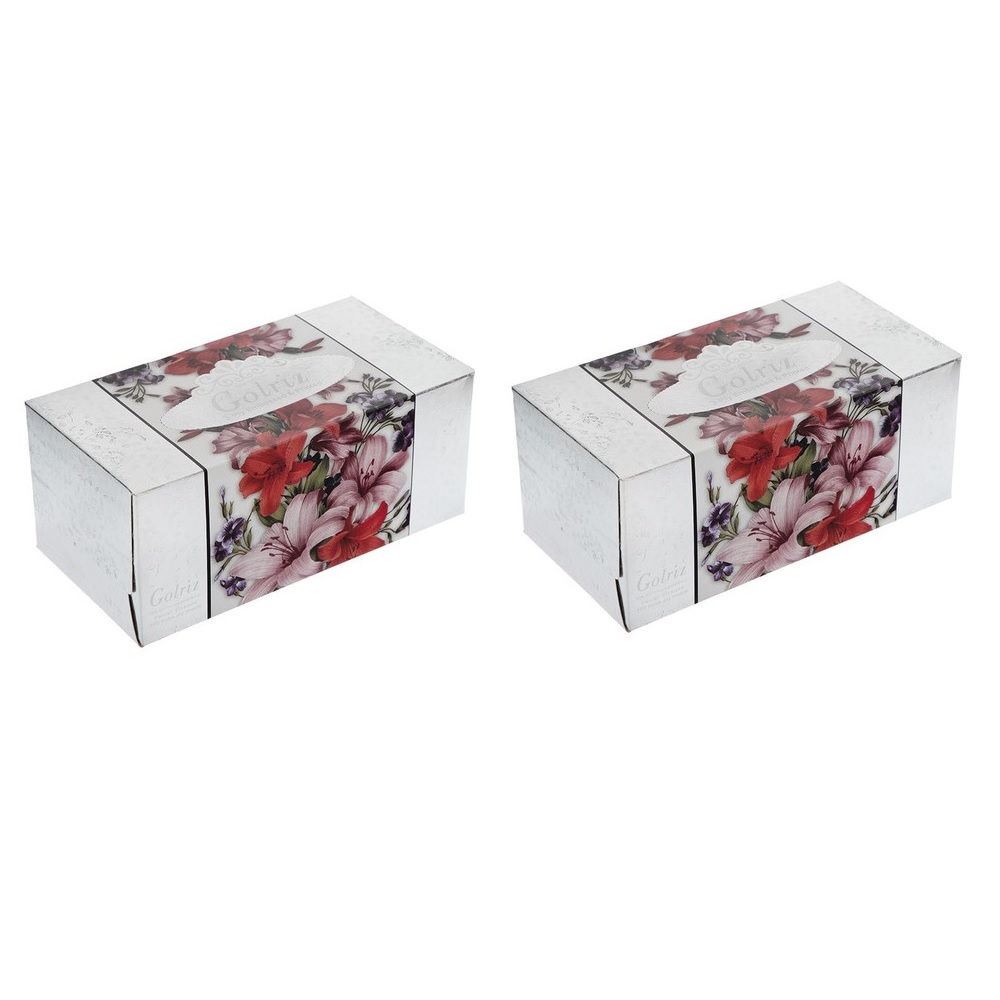دستمال کاغذی 150 برگ دو لایه گلریز مدل 103 بسته 2 عددی
