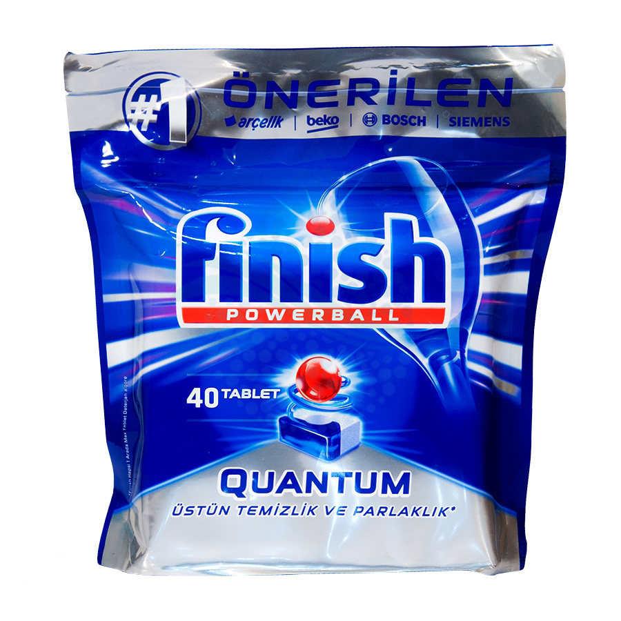 قرص ماشین ظرفشویی فنیش مدل Quantum بسته 40 عددی