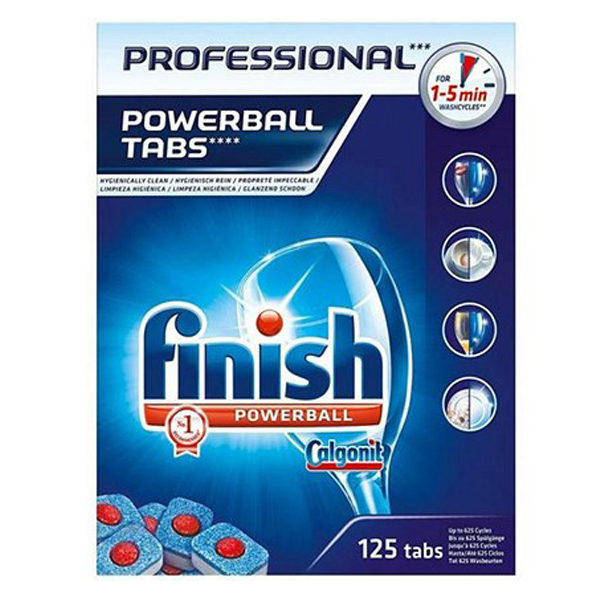 قرص ماشین ظرفشویی فینیش مدل Powelball بسته 125 عددی