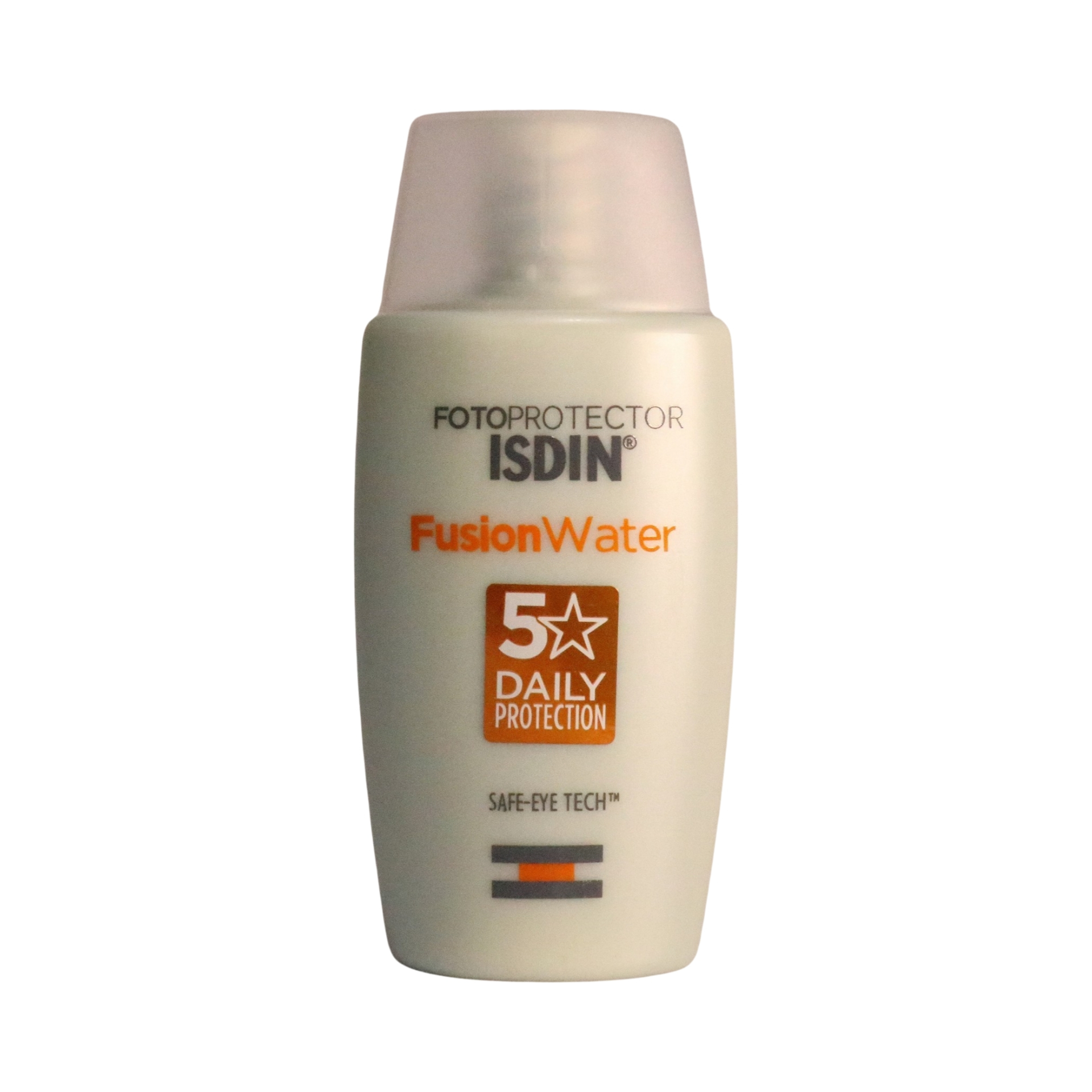 کرم ضدآفتاب بدون رنگ ایزدین SPF50 مدل fusion water مناسب برای همه پوست‌ها، حجم 50 میلی‌لیتر