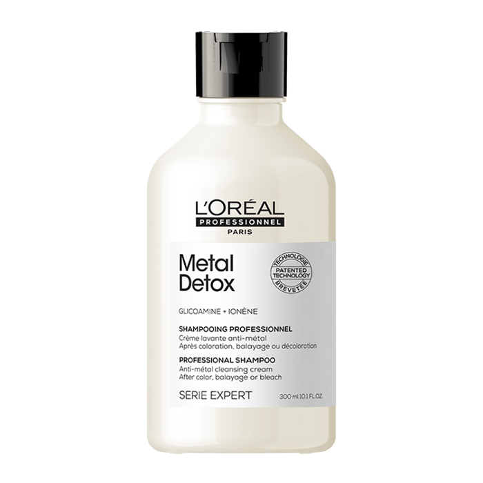 شامپو مو لورآل مدل Metal Detox حجم 300 میلی لیتر