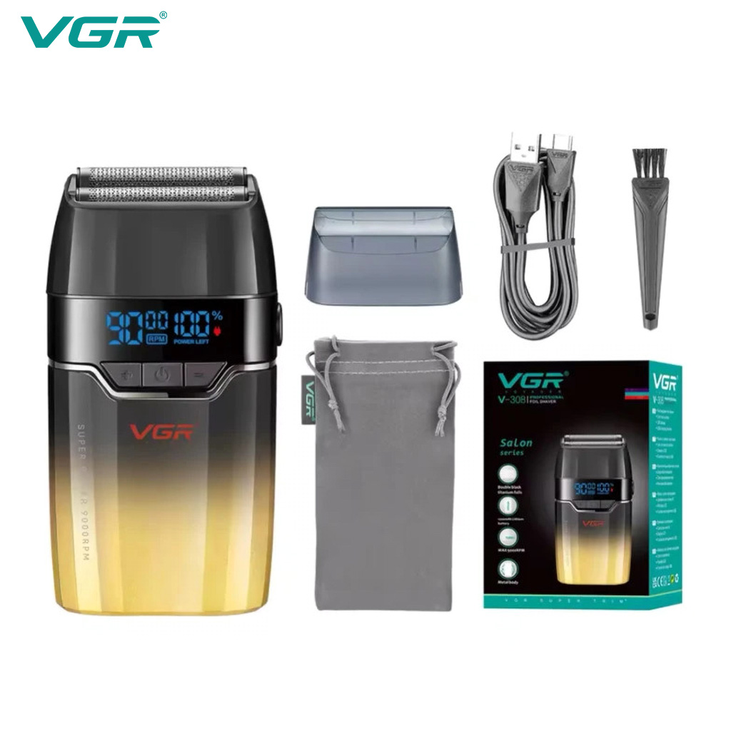 شیور توربو دار وی جی آر VGR V-308 مشکی طلایی