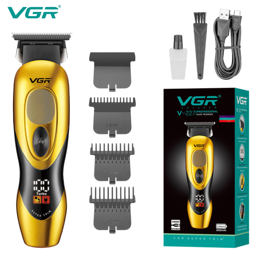 ماشین اصلاح وی جی آر مدل VGR V-227 طلایی