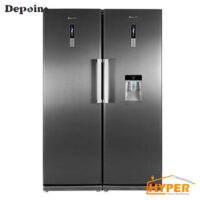 یخچال فریزر دوقلو دیپوینت D4IS نقره ای