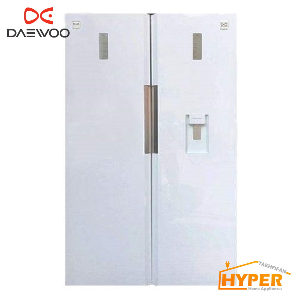 یخچال فریزر دوقلو دوو D2LR-0020MW D2LF-0020MW سفید متالیک
